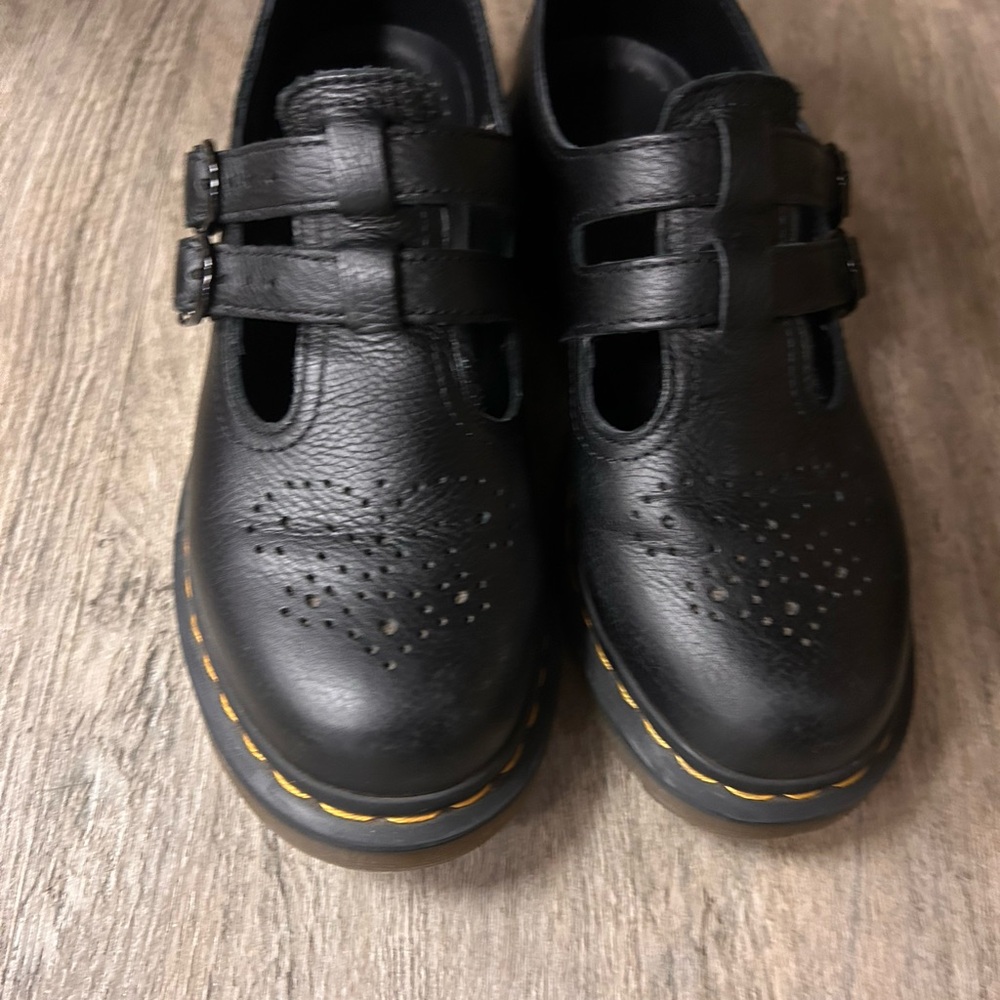 Dr. Martens Black Leather Dress Shoes
